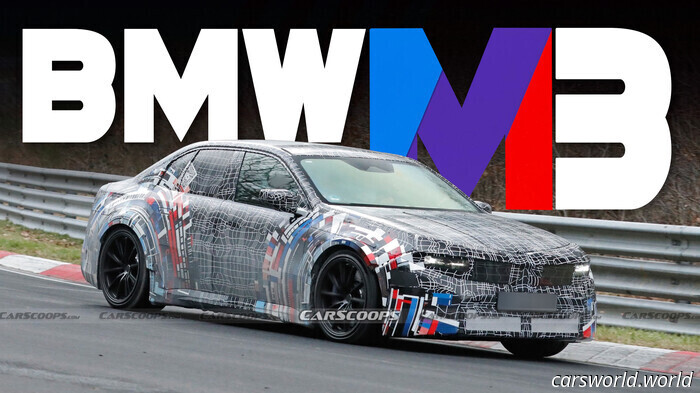 El BMW M3 EV 2028 Se Ve Como En Casa En El Ring | Carscoops